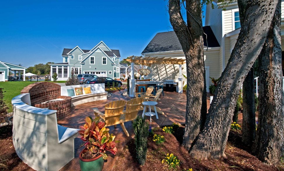 Sasser Construction Featured Home The Charleston Rear Exterior